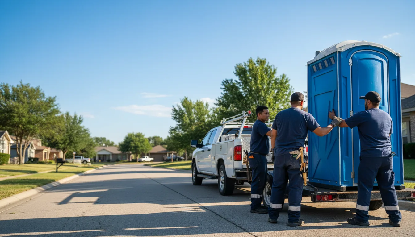 Portable Toilet Rental in Colon, MI near me